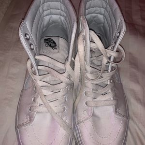 White High Top Vans